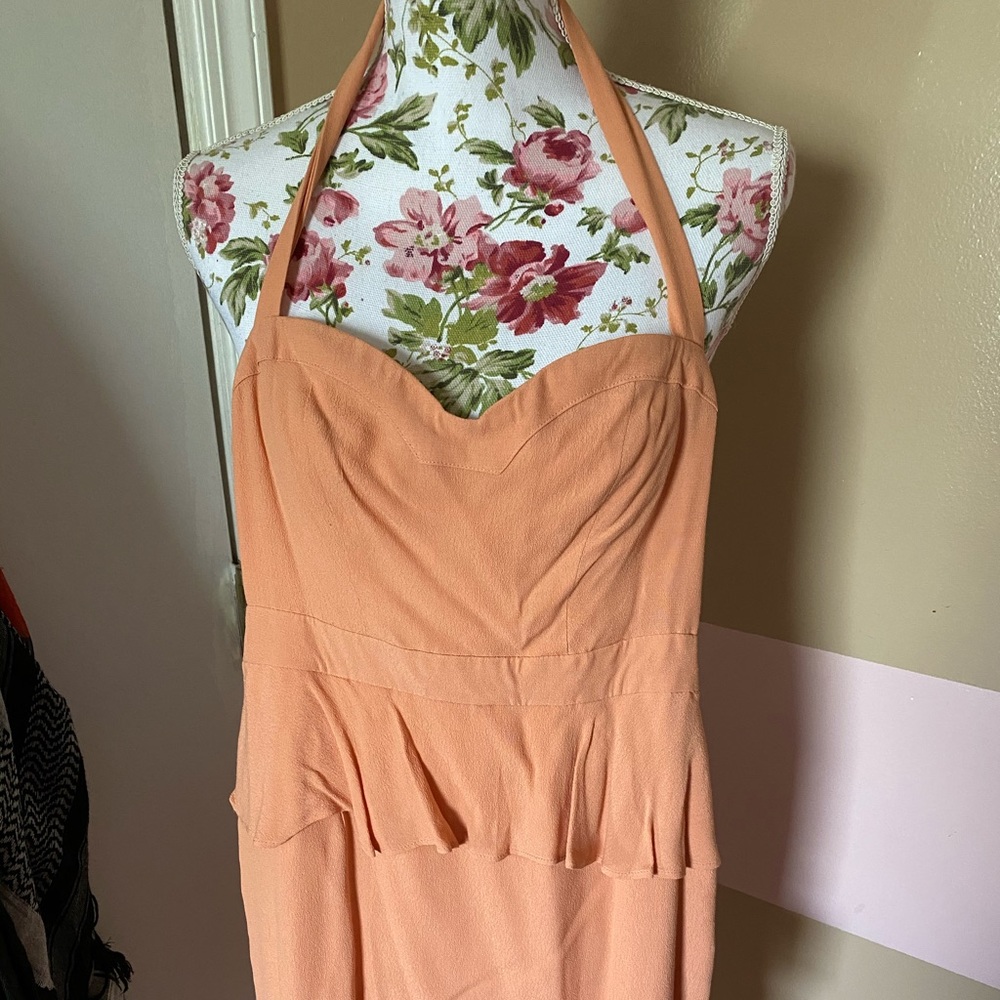Pink Halter Dress